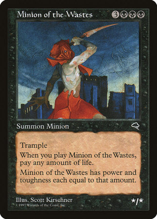 Minion of the Wastes [Tempest] | Mindsight Gaming