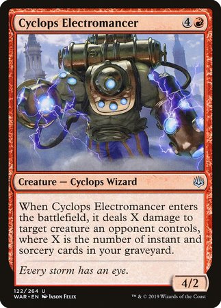 Cyclops Electromancer [War of the Spark] | Mindsight Gaming