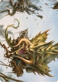 Canopy Baloth Art Card [Zendikar Rising Art Series] | Mindsight Gaming