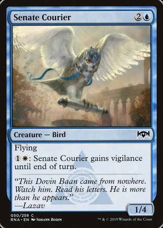 Senate Courier [Ravnica Allegiance] | Mindsight Gaming