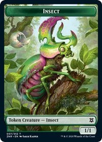 Insect // Kor Warrior Double-sided Token [Zendikar Rising Tokens] | Mindsight Gaming