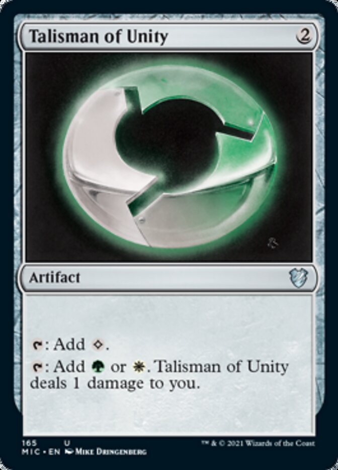 Talisman of Unity [Innistrad: Midnight Hunt Commander] | Mindsight Gaming