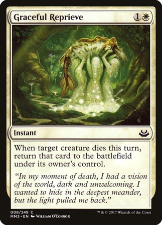 Graceful Reprieve [Modern Masters 2017] | Mindsight Gaming