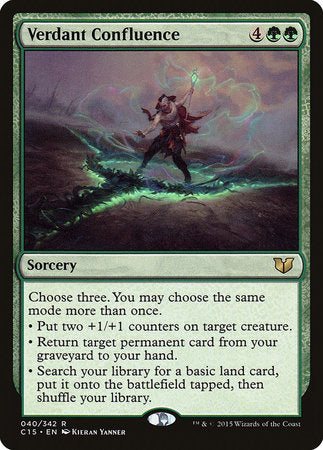 Verdant Confluence [Commander 2015] | Mindsight Gaming