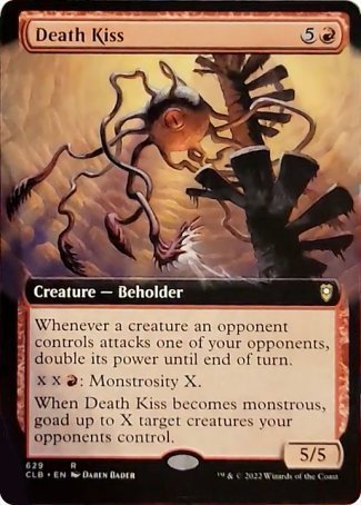 Death Kiss (Extended Art) [Commander Legends: Battle for Baldur's Gate] | Mindsight Gaming