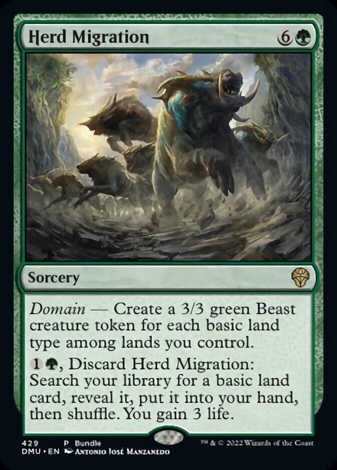 Herd Migration (Bundle) [Dominaria United] | Mindsight Gaming