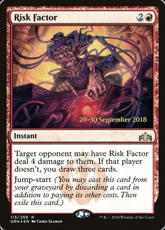 Risk Factor [Guilds of Ravnica Promos] | Mindsight Gaming