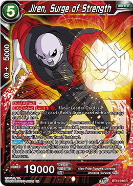 Jiren, Surge of Strength (BT14-015) [Cross Spirits] | Mindsight Gaming