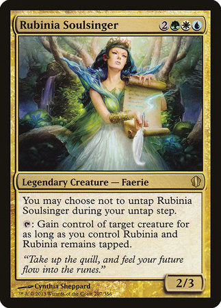 Rubinia Soulsinger [Commander 2013] | Mindsight Gaming