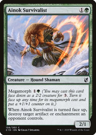 Ainok Survivalist [Commander 2019] | Mindsight Gaming