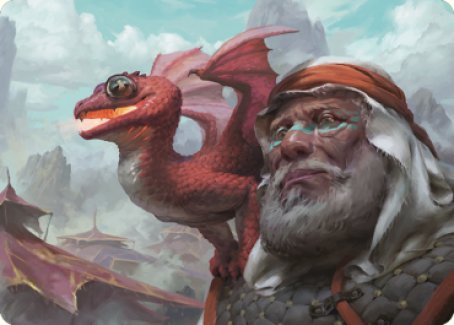 Dragon Whelp Art Card [Dominaria United Art Series] | Mindsight Gaming