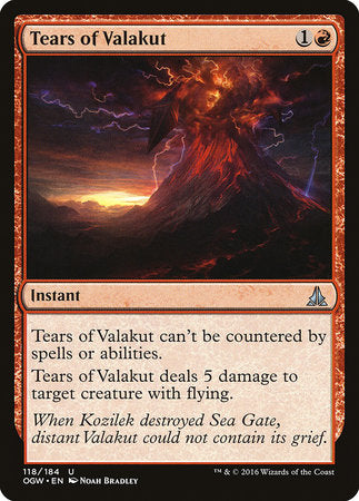 Tears of Valakut [Oath of the Gatewatch] | Mindsight Gaming