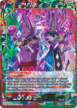 Champa and Beerus, Capricious Gods (DB1-088) [Dragon Brawl] | Mindsight Gaming