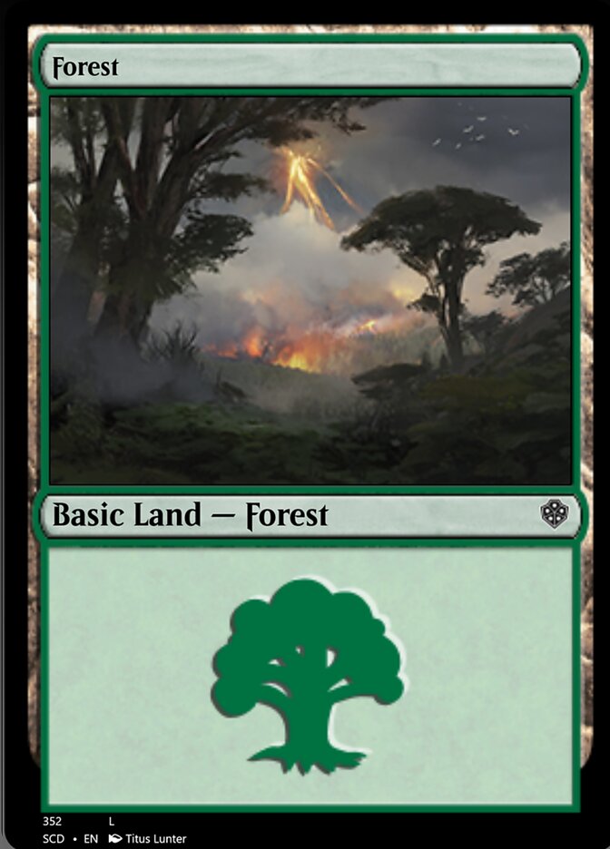 Forest (352) [Starter Commander Decks] | Mindsight Gaming