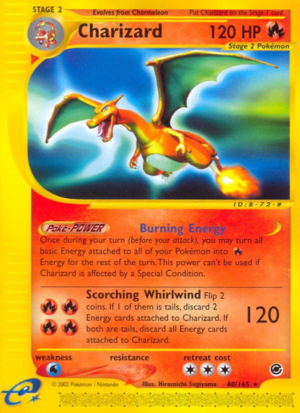 Charizard (40/165) [Expedition: Base Set] | Mindsight Gaming