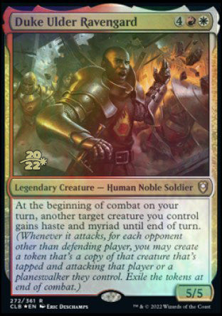 Duke Ulder Ravengard [Commander Legends: Battle for Baldur's Gate Prerelease Promos] | Mindsight Gaming