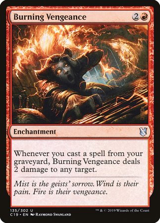 Burning Vengeance [Commander 2019] | Mindsight Gaming