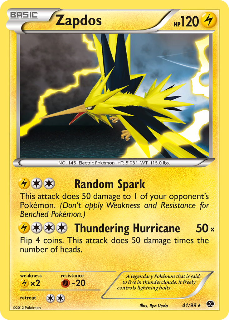 Zapdos (41/99) [Black & White: Next Destinies] | Mindsight Gaming