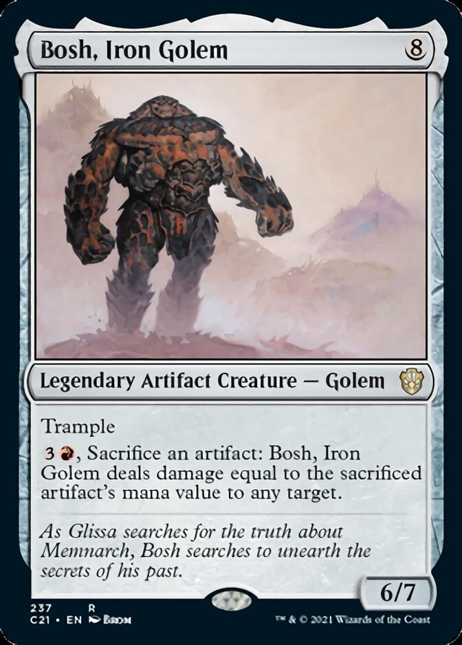 Bosh, Iron Golem [Commander 2021] | Mindsight Gaming