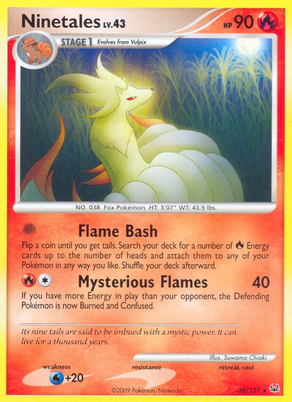 Ninetales (36/127) [Platinum: Base Set] | Mindsight Gaming