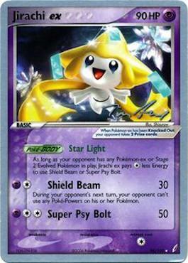 Jirachi ex (94/100) (Legendary Ascent - Tom Roos) [World Championships 2007] | Mindsight Gaming