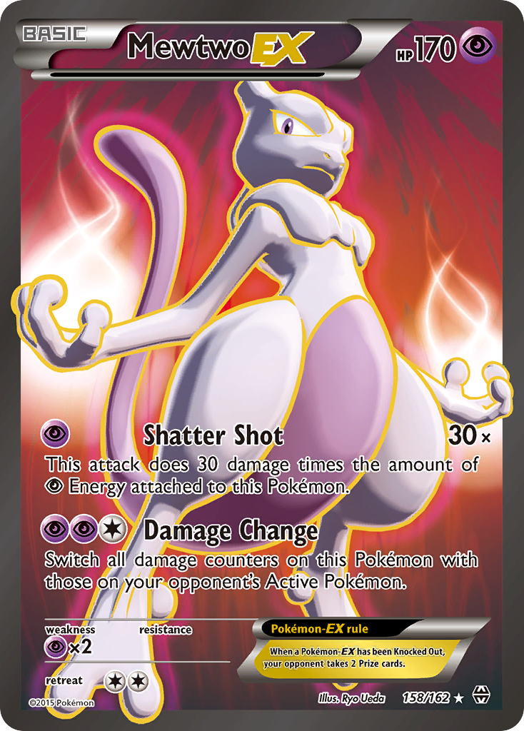 Mewtwo EX (158/162) [XY: BREAKthrough] | Mindsight Gaming