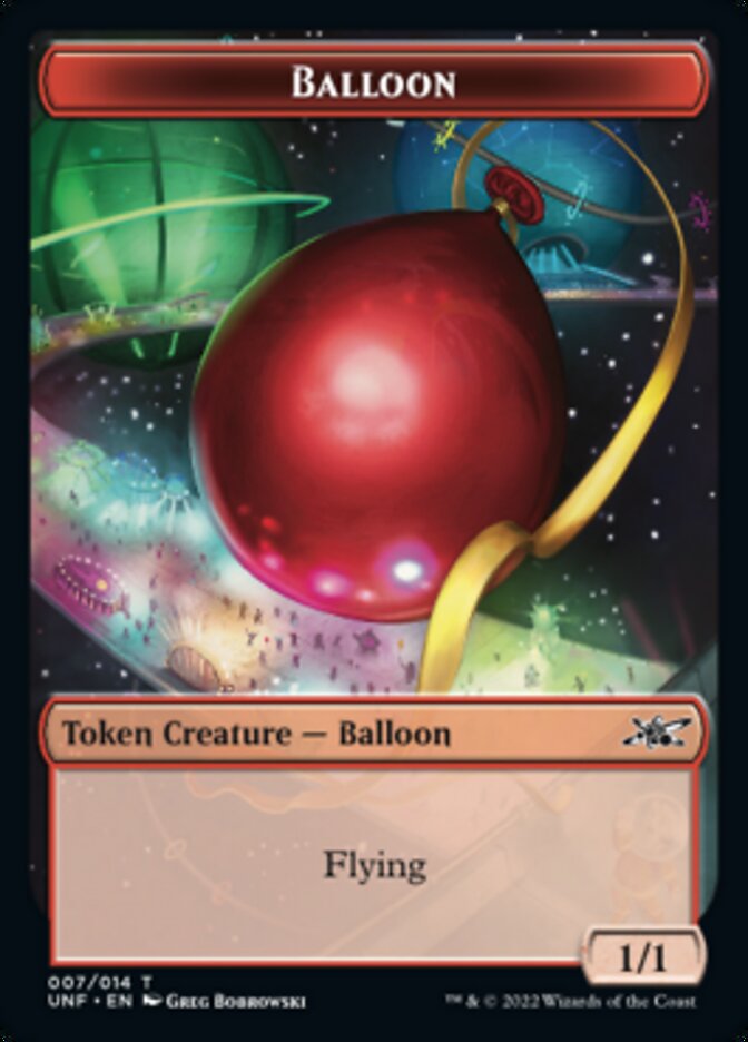 Balloon Token [Unfinity Tokens] | Mindsight Gaming