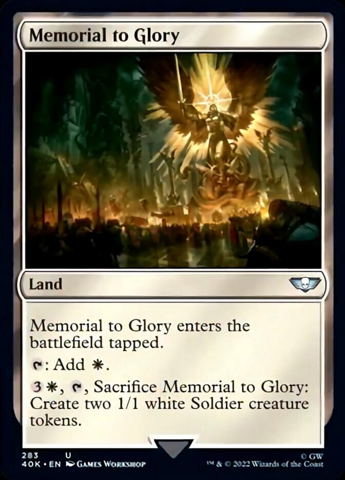 Memorial to Glory [Universes Beyond: Warhammer 40,000] | Mindsight Gaming