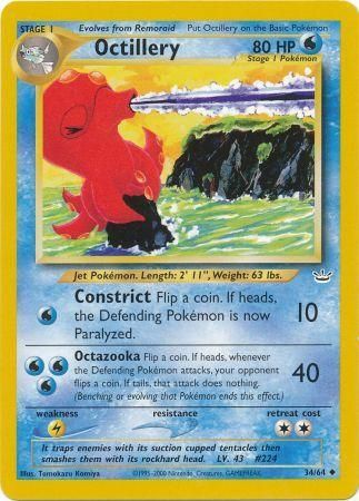 Octillery (34/64) [Neo Revelation Unlimited] | Mindsight Gaming