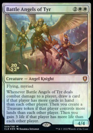 Battle Angels of Tyr [Commander Legends: Battle for Baldur's Gate Prerelease Promos] | Mindsight Gaming