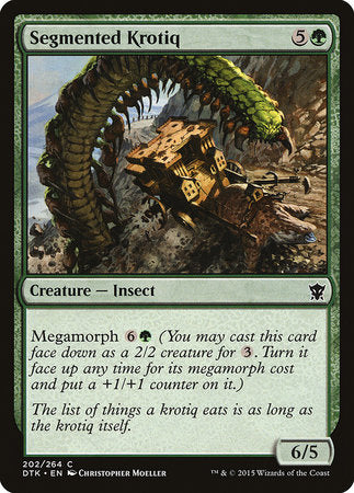 Segmented Krotiq [Dragons of Tarkir] | Mindsight Gaming