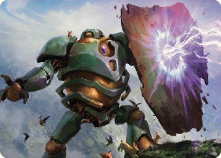 Walking Bulwark Art Card [Dominaria United Art Series] | Mindsight Gaming