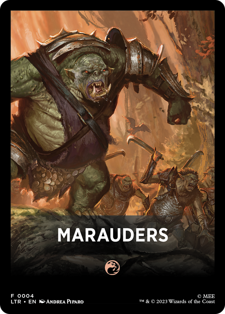 Marauders Theme Card [The Lord of the Rings: Tales of Middle-Earth Tokens] | Mindsight Gaming