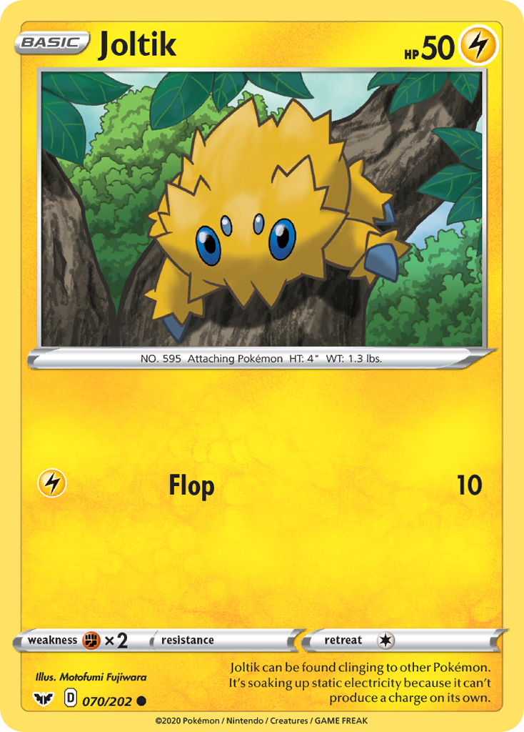 Joltik (070/202) [Sword & Shield: Base Set] | Mindsight Gaming