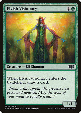 Elvish Visionary [Commander 2014] | Mindsight Gaming