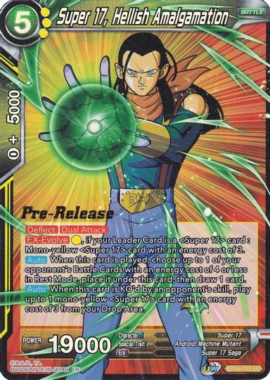 Super 17, Hellish Amalgamation (BT14-113) [Cross Spirits Prerelease Promos] | Mindsight Gaming