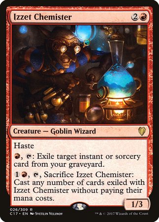 Izzet Chemister [Commander 2017] | Mindsight Gaming