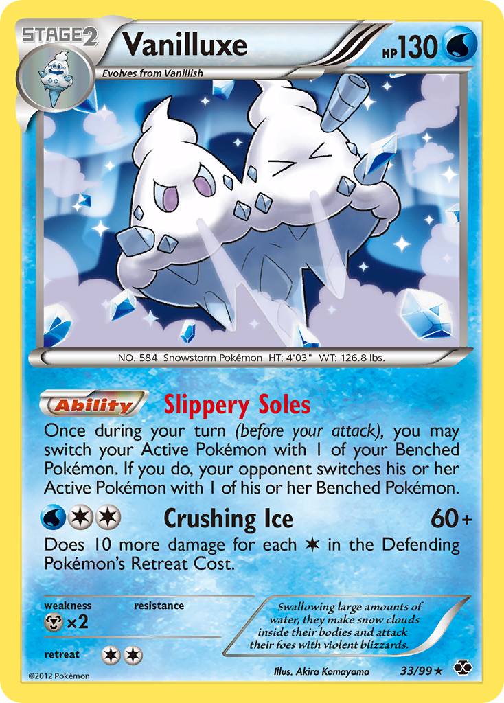 Vanilluxe (33/99) [Black & White: Next Destinies] | Mindsight Gaming