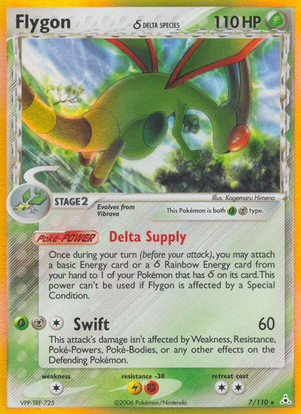 Flygon (7/110) (Delta Species) [EX: Holon Phantoms] | Mindsight Gaming