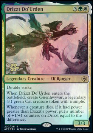 Drizzt Do'Urden [Dungeons & Dragons: Adventures in the Forgotten Realms Prerelease Promos] | Mindsight Gaming