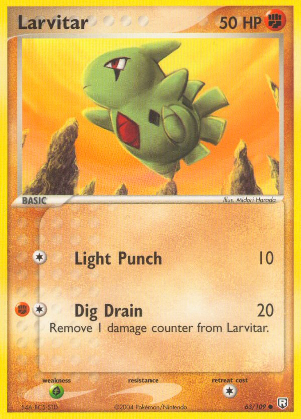 Larvitar (63/109) [EX: Team Rocket Returns] | Mindsight Gaming