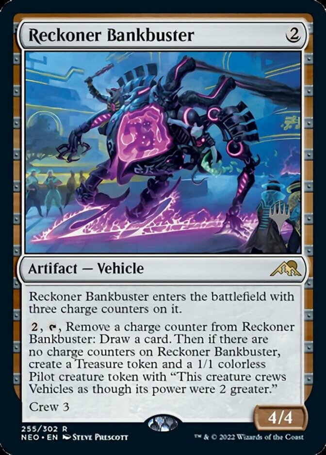 Reckoner Bankbuster (Promo Pack) [Kamigawa: Neon Dynasty Promos] | Mindsight Gaming