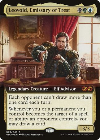 Leovold, Emissary of Trest [Ultimate Box Topper] | Mindsight Gaming