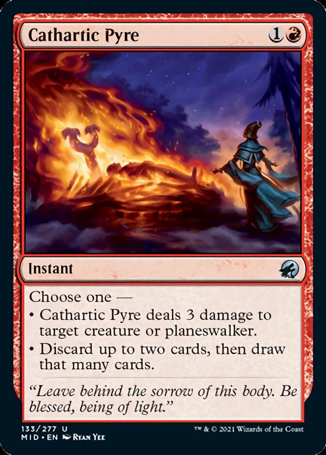 Cathartic Pyre [Innistrad: Midnight Hunt] | Mindsight Gaming