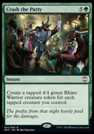 Crash the Party (Promo Pack) [Streets of New Capenna Commander Promos] | Mindsight Gaming