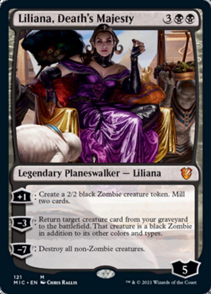 Liliana, Death's Majesty [Innistrad: Midnight Hunt Commander] | Mindsight Gaming