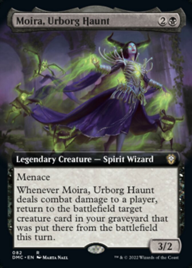 Moira, Urborg Haunt (Extended Art) [Dominaria United Commander] | Mindsight Gaming