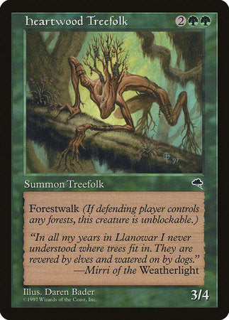 Heartwood Treefolk [Tempest] | Mindsight Gaming