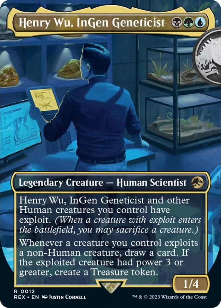 Henry Wu, InGen Geneticist (Borderless) [Jurassic World Collection] | Mindsight Gaming