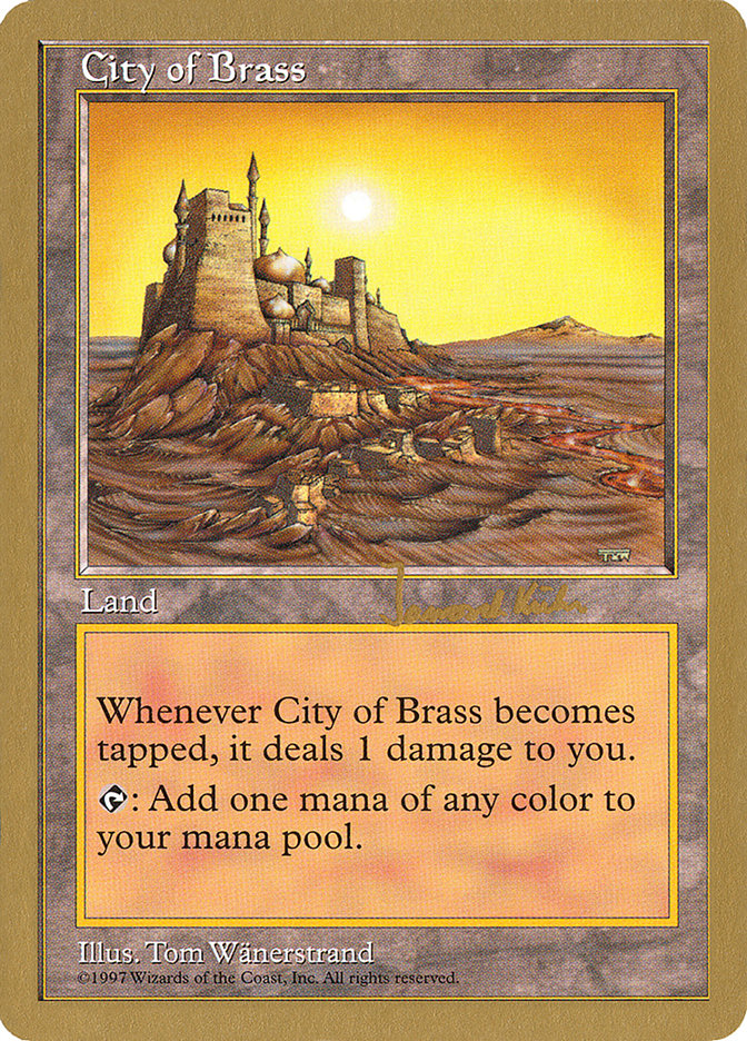 City of Brass (Janosch Kuhn) [World Championship Decks 1997] | Mindsight Gaming